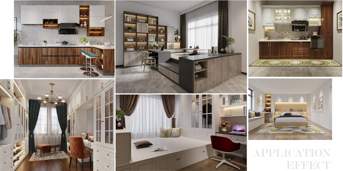 繁华祥生态板家具效果图