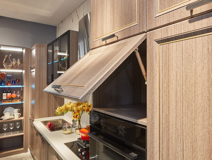 银娱优越会板材橱柜定制