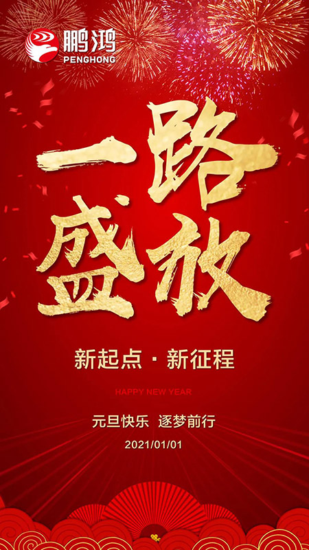 2021元旦海报 银娱优越会(中国)股份有限公司